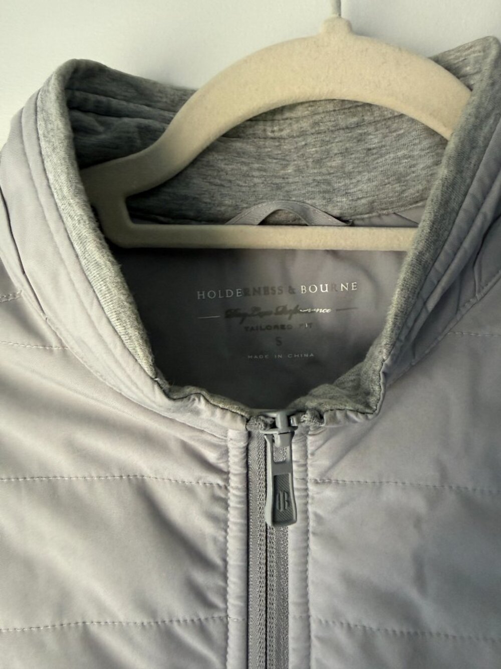 Houlderness and Bourne The Evans Jacket - Size S - Gray - Gulph Mills Golf Club - Picture 3 of 4